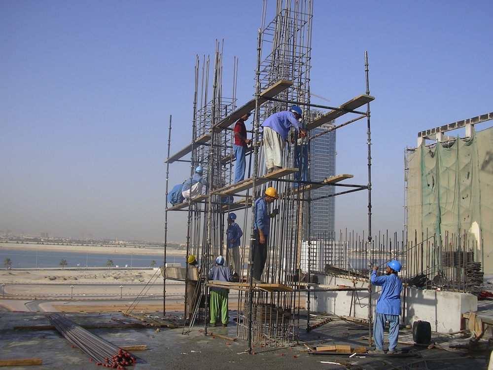 Construction of Al Salam Tower